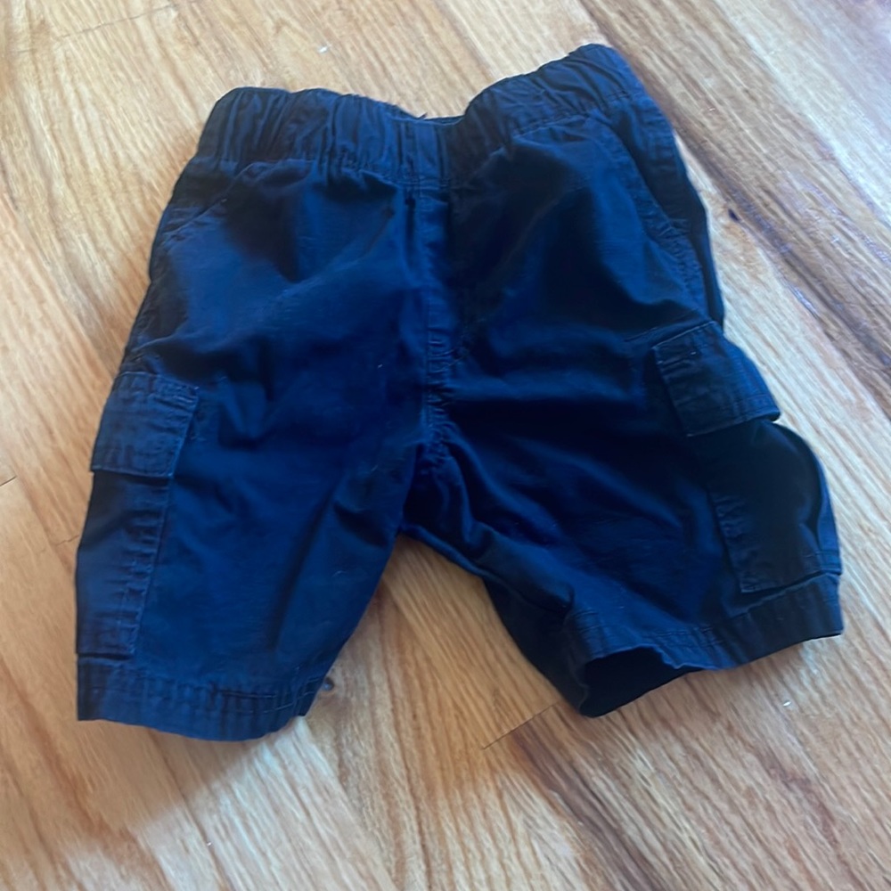 Black boys cargo shorts